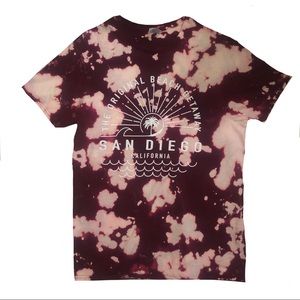 Hand bleached San Diego T-Shirt